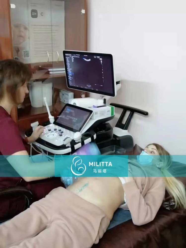 乌克兰试管妈妈产检