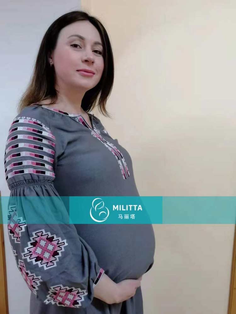 乌克兰试管妈妈产检