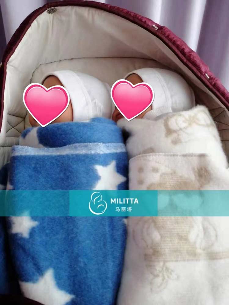 乌克兰试管宝宝出院