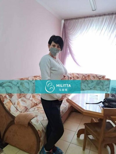 昨天试管妈妈到医院见医生做检查，胎宝宝就要降临
