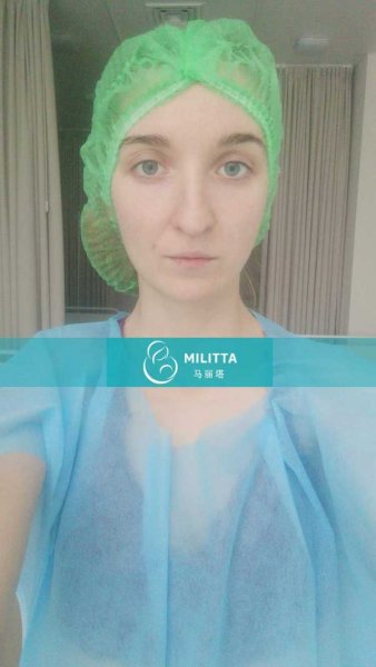 又一位到丽塔医院移植胚胎的孕妈晒自拍照