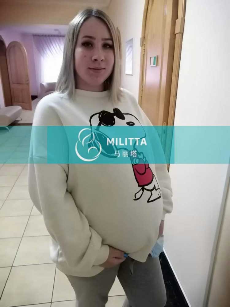 乌克兰孕33周孕妈做B超