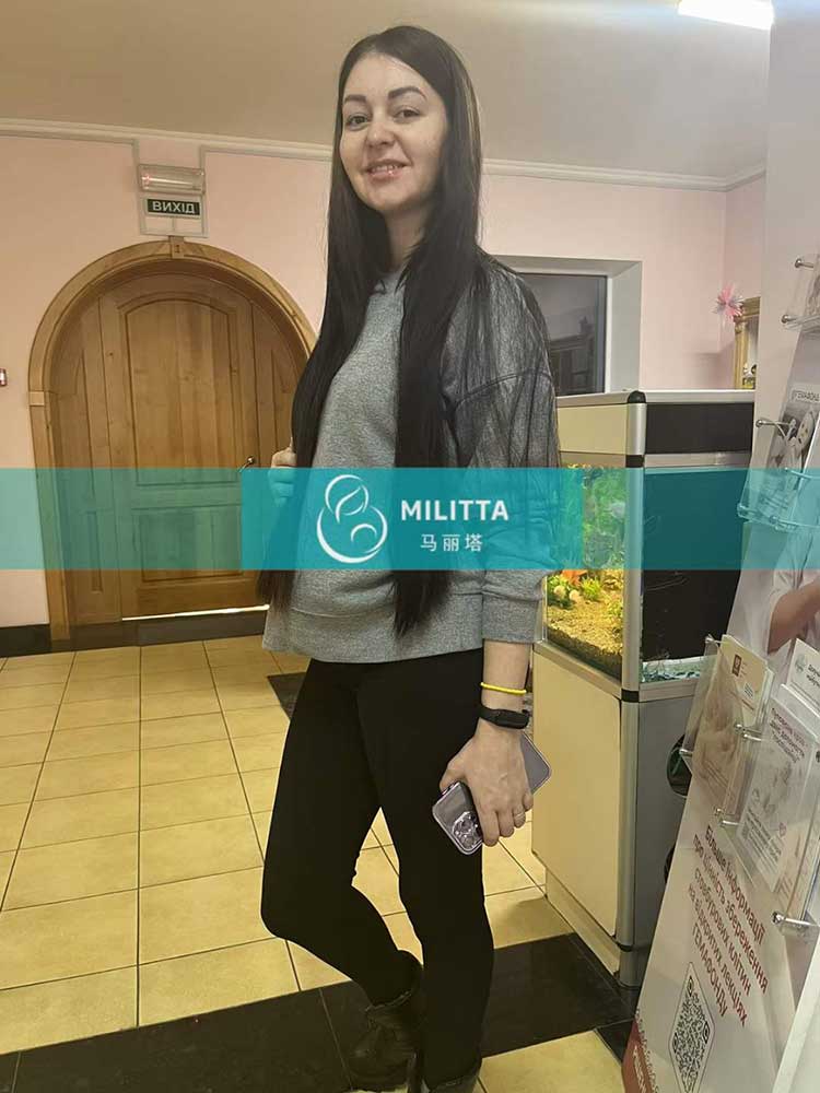 乌克兰试管妈妈孕检