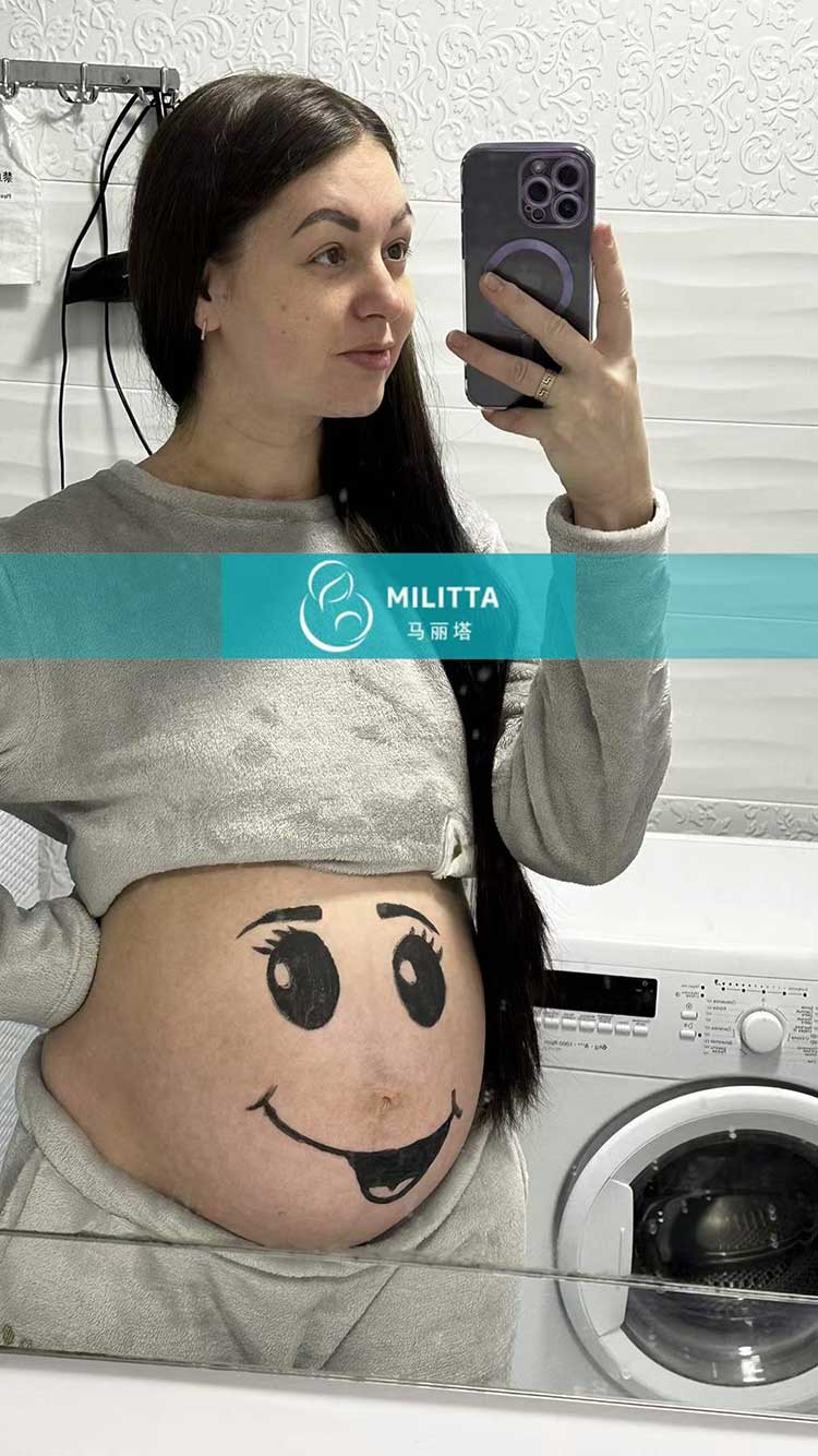 乌克兰试管妈妈涂鸦