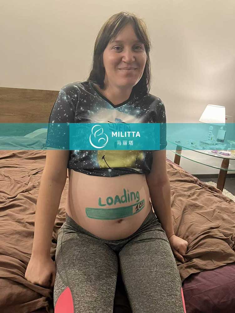乌克兰试管妈妈涂鸦
