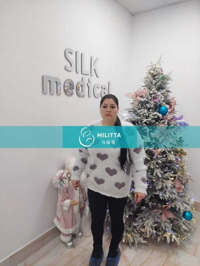 格鲁吉亚试管妈妈来silk医院检查调理身体
