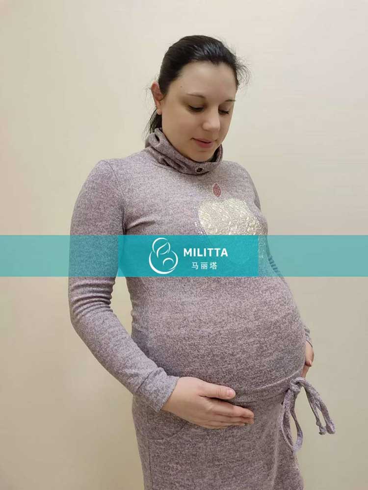 乌克兰试管妈妈做常规产检