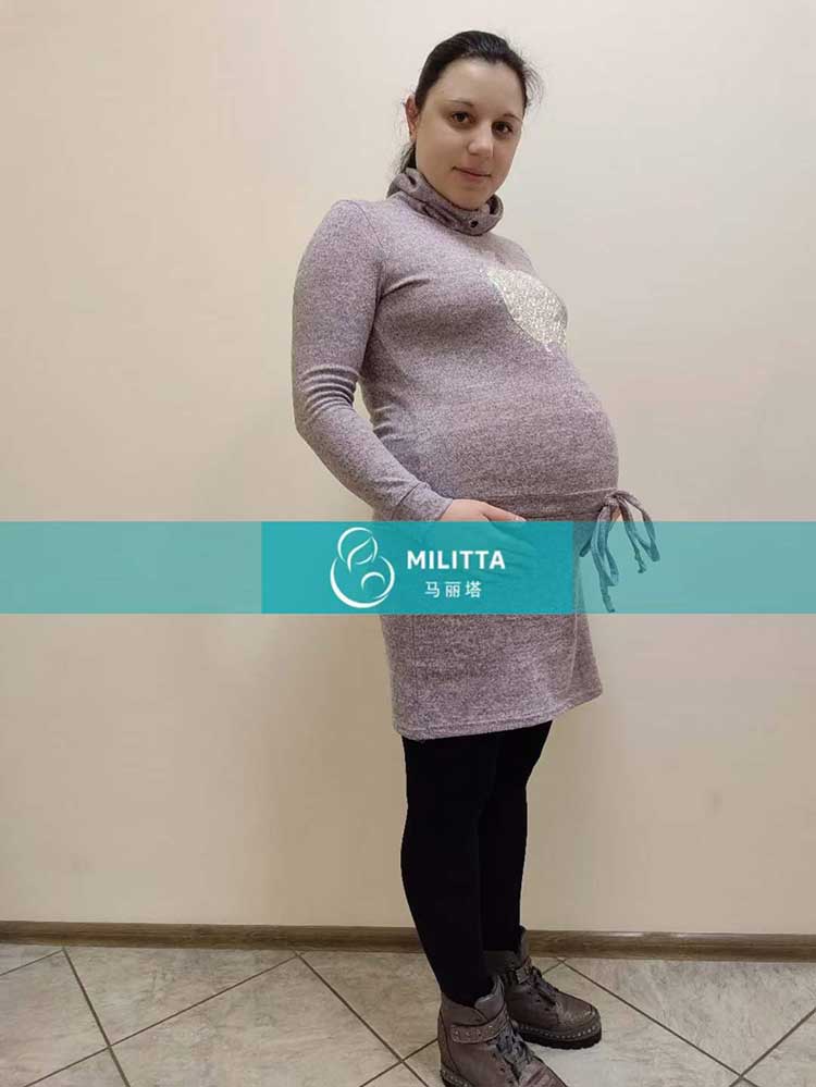 乌克兰试管妈妈做常规产检