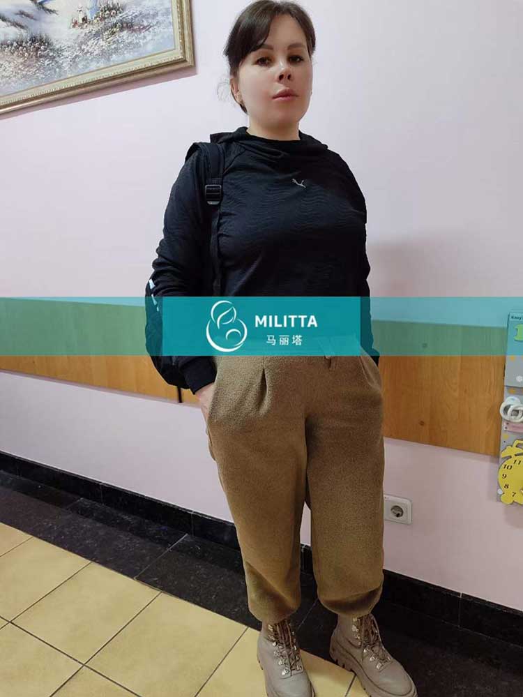 乌克兰试管妈妈做常规产检
