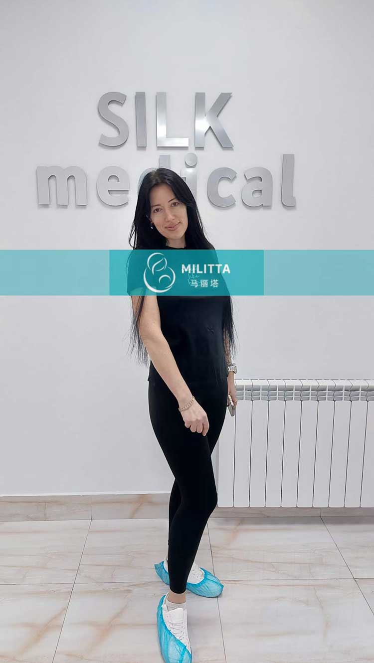 乌克兰试管妈妈B超检查