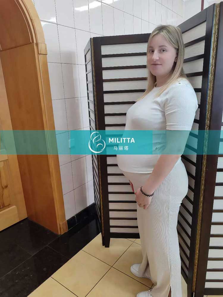 乌克兰试管妈妈B超