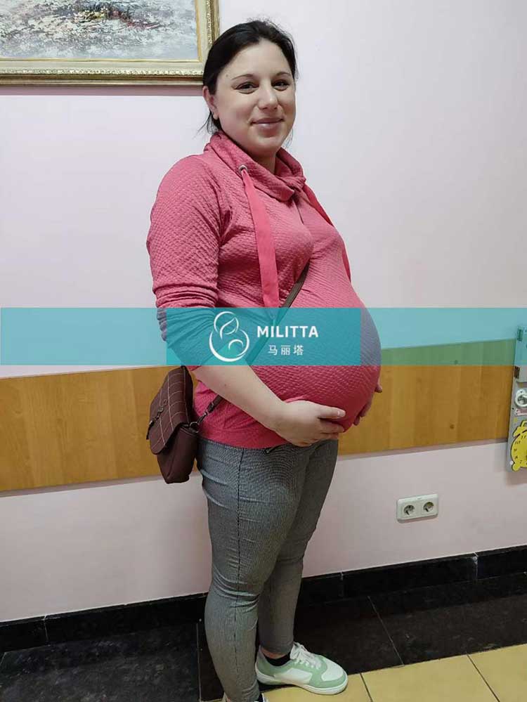 乌克兰试管妈妈B超