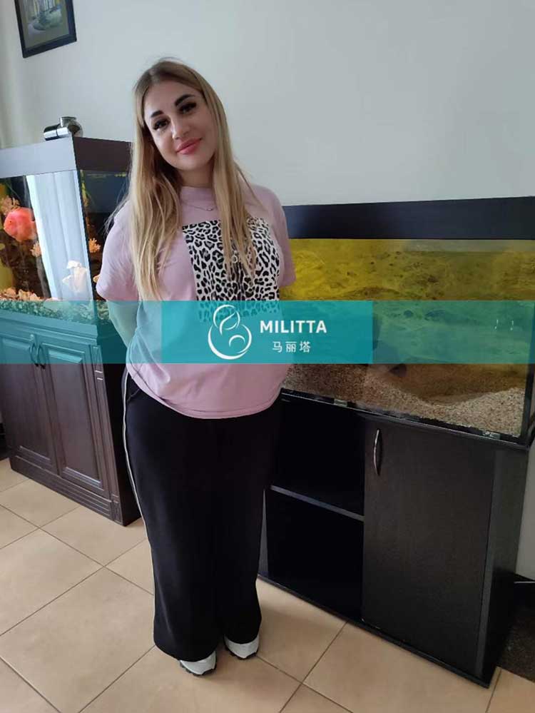 乌克兰试管妈妈做四维彩超