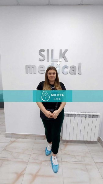 两位试管妈妈分别到zhordania和silk做孕早期B超孕检