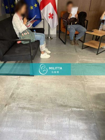 格鲁吉亚试管助孕夫妇到zhordania医院体检和签委托书