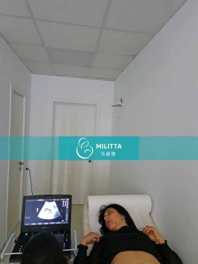 三位格鲁吉亚客户试管妈妈来做产检,两位是孕12周B超