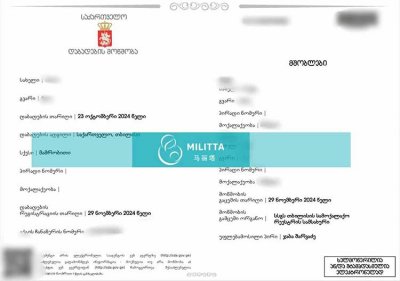 两位格鲁吉亚客户办好试管宝宝出生证，等办好护照就抱回国