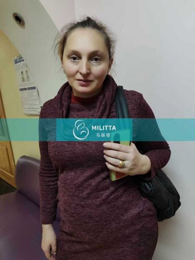 格鲁吉亚客户的乌克兰试管妈妈在基辅做了23周+的四维彩超