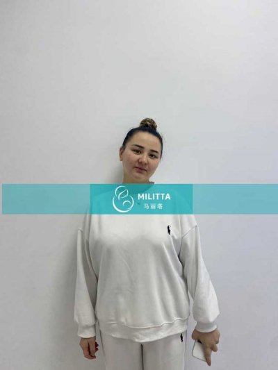 三个家庭在格鲁吉亚匹配的试管妈妈来做孕20-21周B超