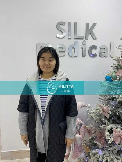 两位在格鲁吉亚医院成功移植胚胎的试管妈妈做孕17周B超