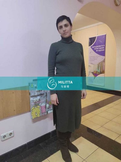 乌克兰丽塔医院移植的两名试管妈妈来医院做四维彩超