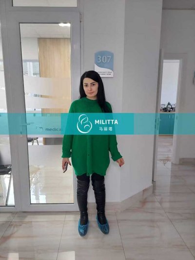 格鲁吉亚试管妈妈在Silk做孕6周第一次B超