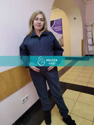 两位乌克兰LITA丽塔移植胚胎的试管妈妈来医院做检查