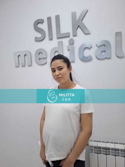 四位格鲁吉亚客户的试管妈妈分别做不同孕期的B超