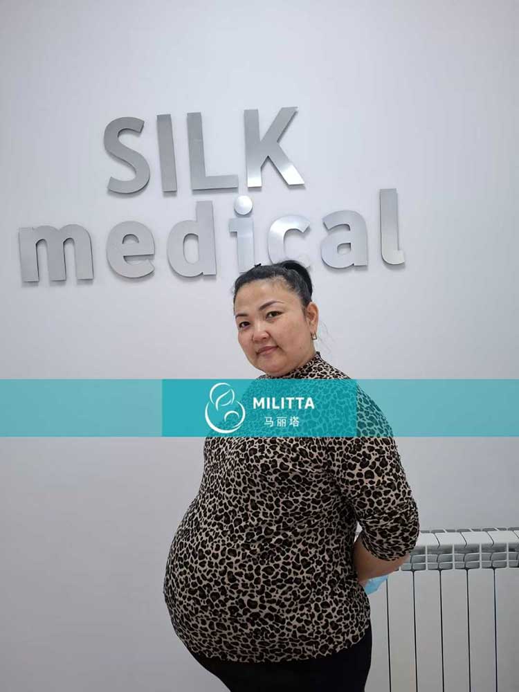试管妈妈做B超