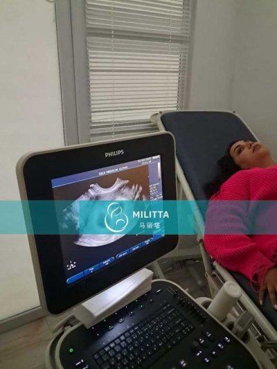 两位孕早期试管妈妈在格鲁吉亚silk和zhordania医院做第一次B超