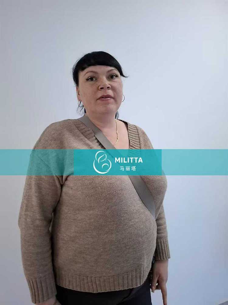 孕后期试管妈妈做B超