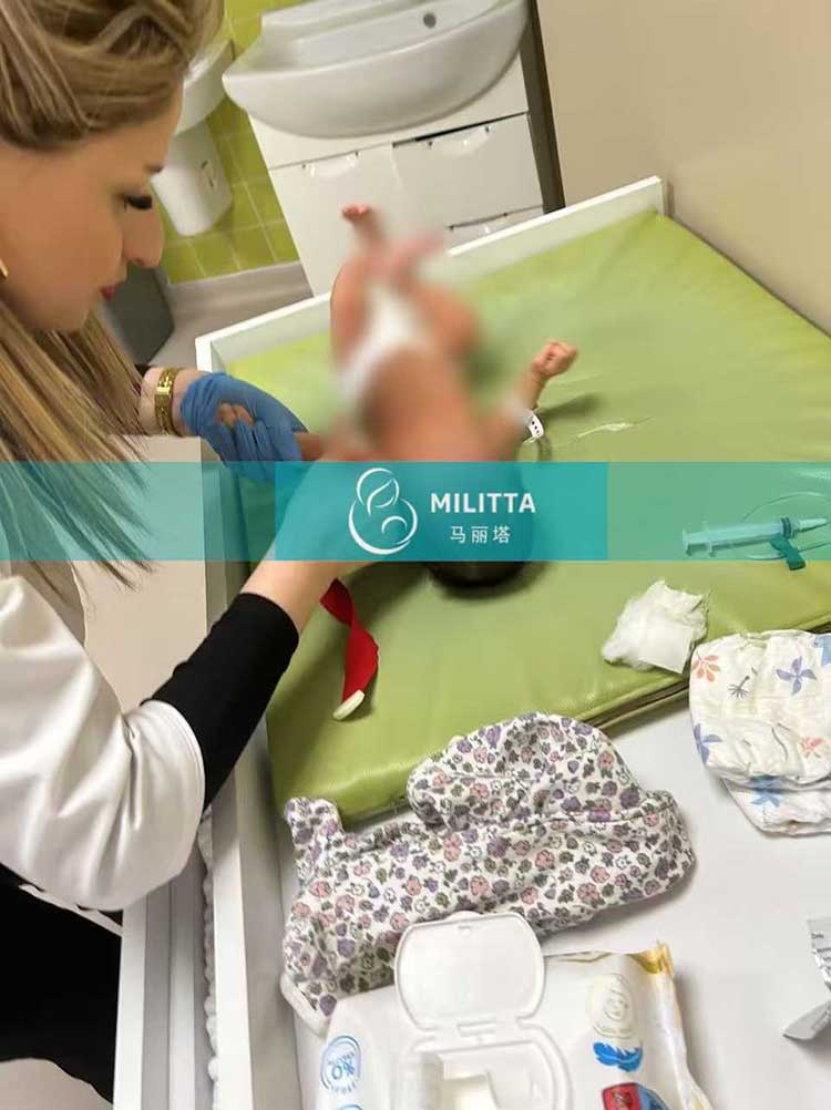 格鲁吉亚试管宝贝出院