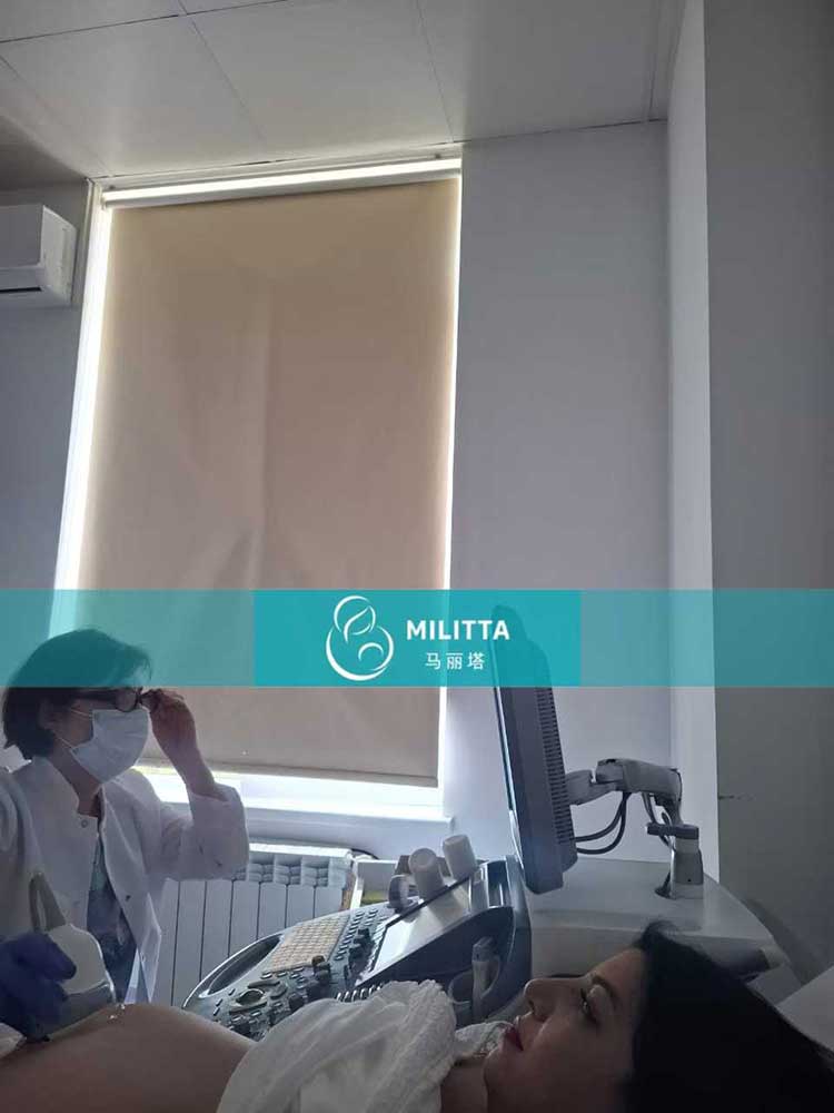 试管妈妈做B超