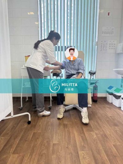 到乌克兰试管助孕的周夫妇来LITA丽塔医院体检