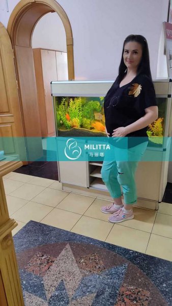 两位乌克兰客户的试管妈妈同时来做孕24周+的四维彩超