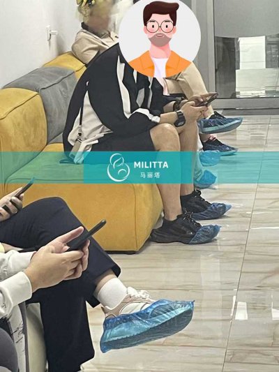 三个工薪阶层家庭到格鲁吉亚试管生娃的男士在医院体检