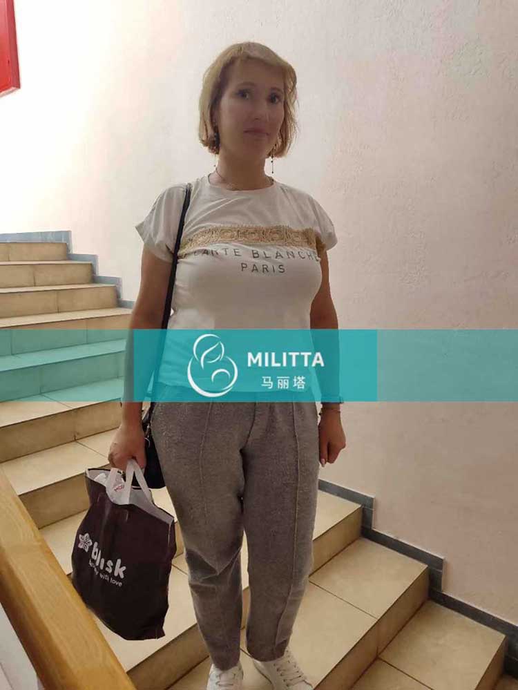 乌克兰试管妈妈做产检