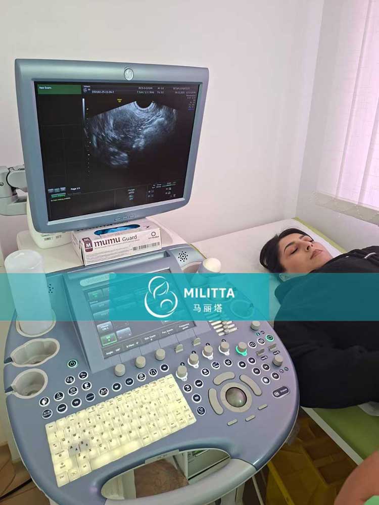 试管妈妈检查身体