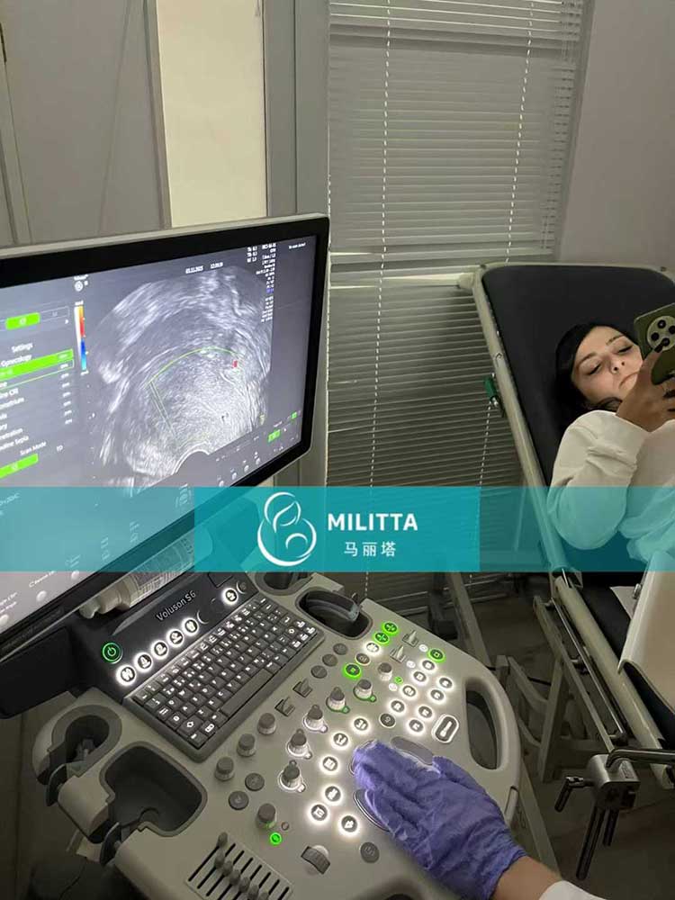 试管妈妈检查身体