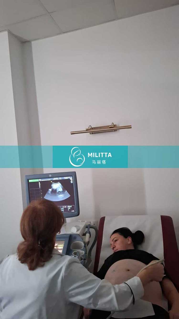 试管妈妈做孕检