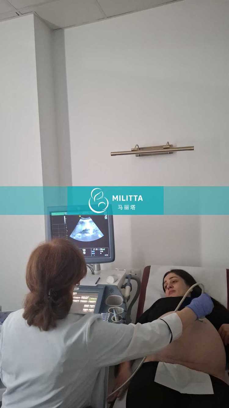 试管妈妈做孕检