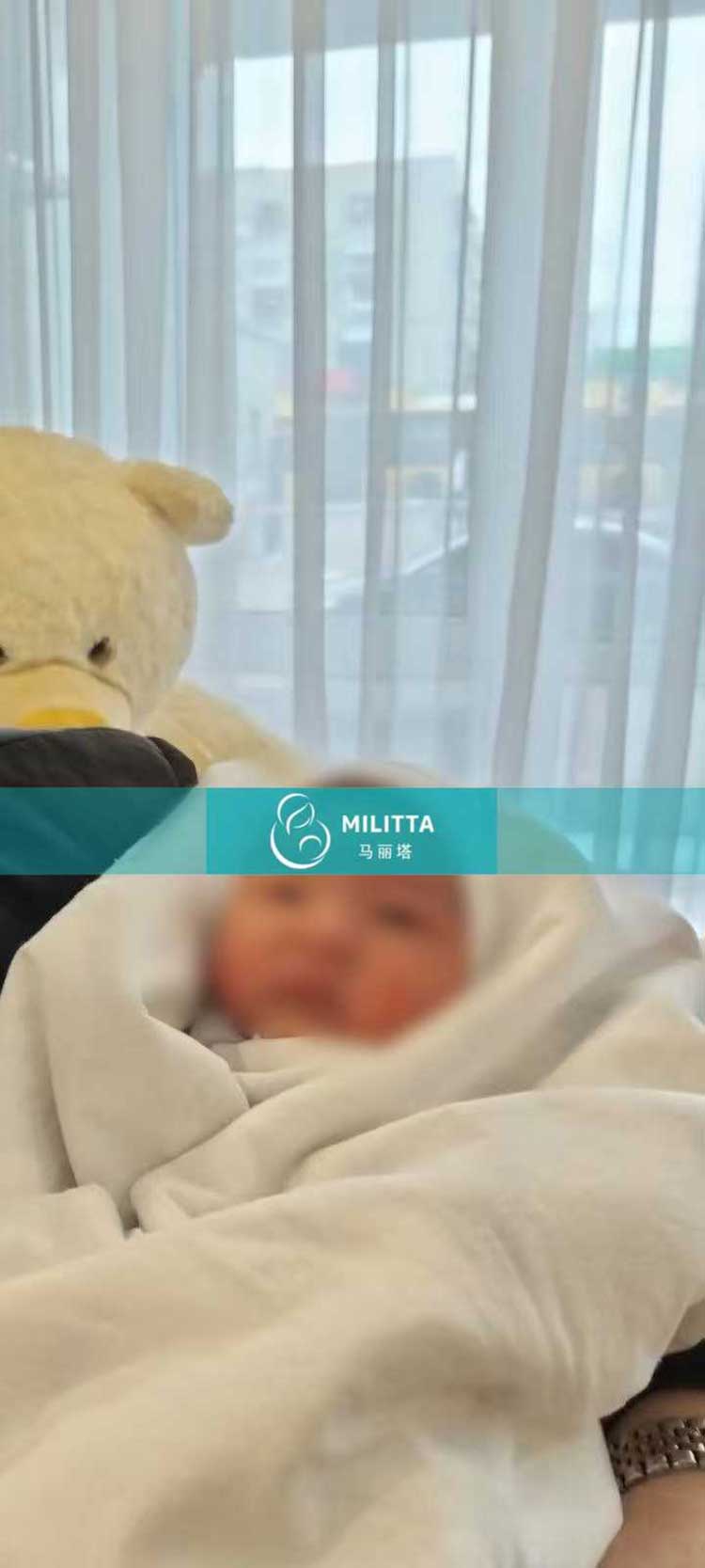 乌克兰试管宝宝出院