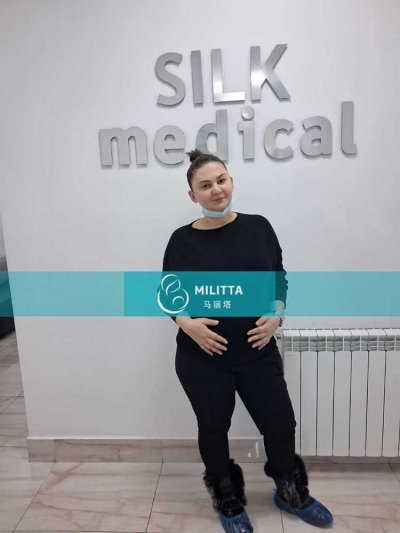 5位格鲁吉亚的试管妈妈做孕不同孕周的B超和四维