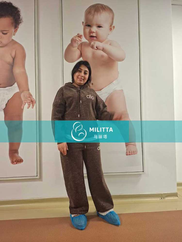 试管妈妈首次B超