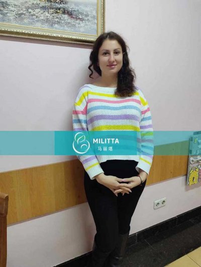 山东曹夫妇匹配的乌克兰试管妈妈顺利完成产检项目