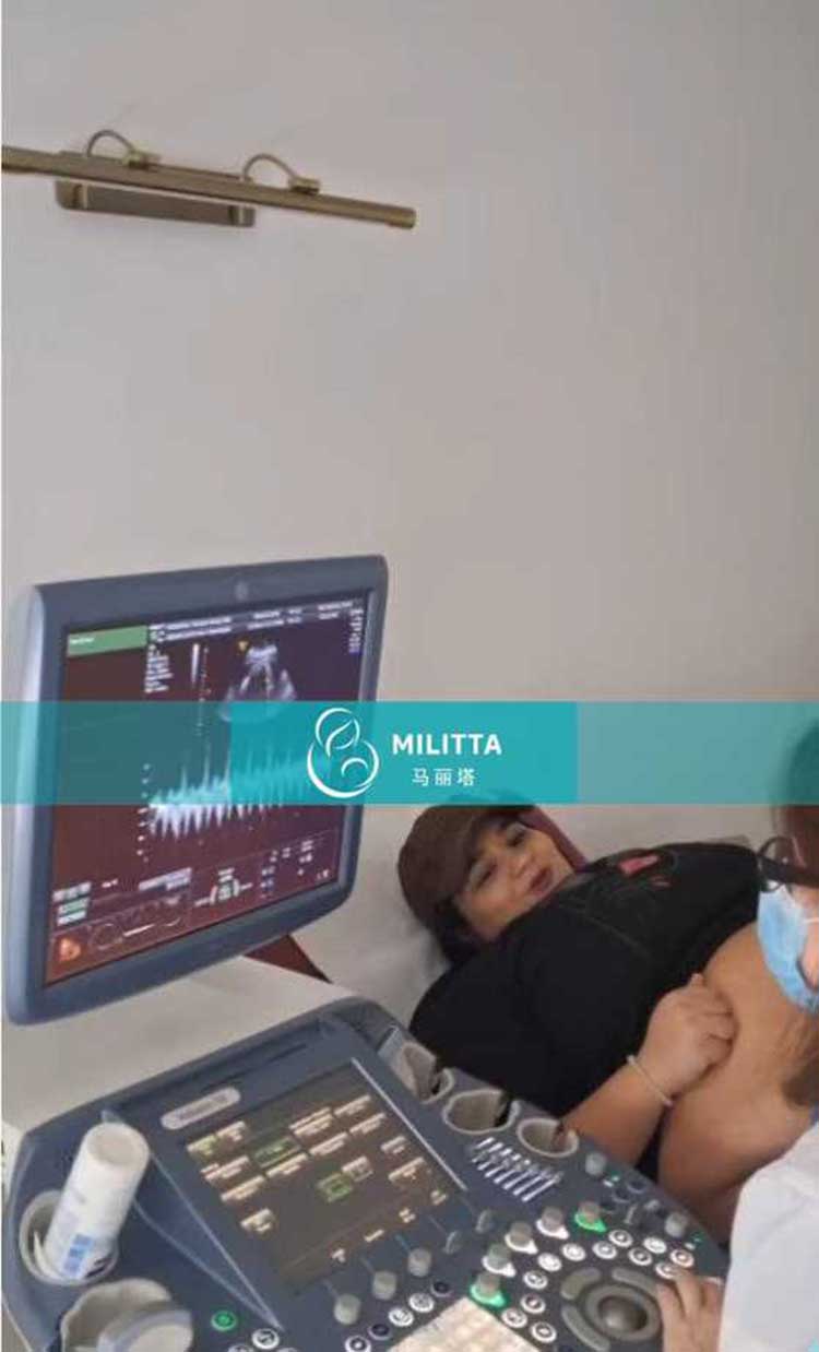 试管妈妈做产检