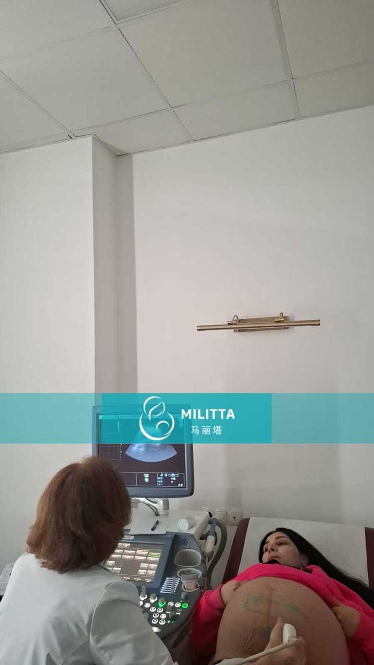 试管妈妈做产检