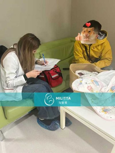 孙先生在格鲁吉亚的试管宝宝顺利出院