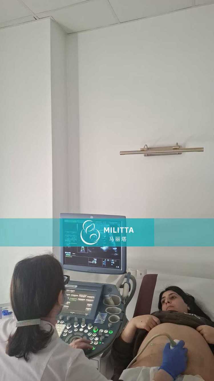 试管妈妈做产检