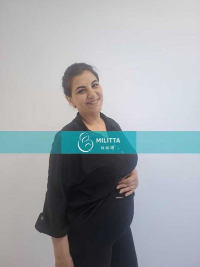 两位格鲁吉亚试管妈妈做B超产检再次顺利通过检查